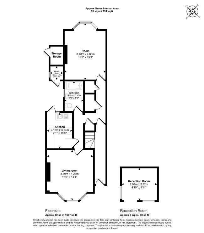 Flat A 15 Hamilton Road, Harrow, London HA1 1SU 1