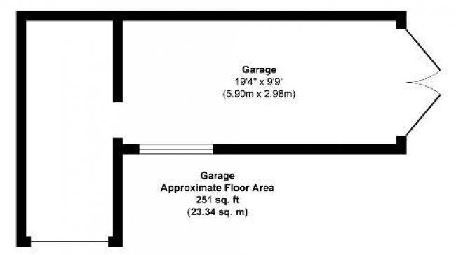 Garage at Silwood Place, St Johns Road, Crowborough, TN6 1RW 5