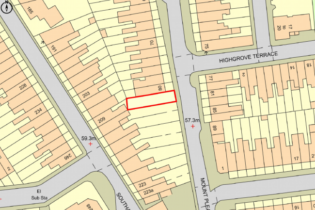 Land at 82 Mount Pleasant Road, Reading, RG1 2TD 6