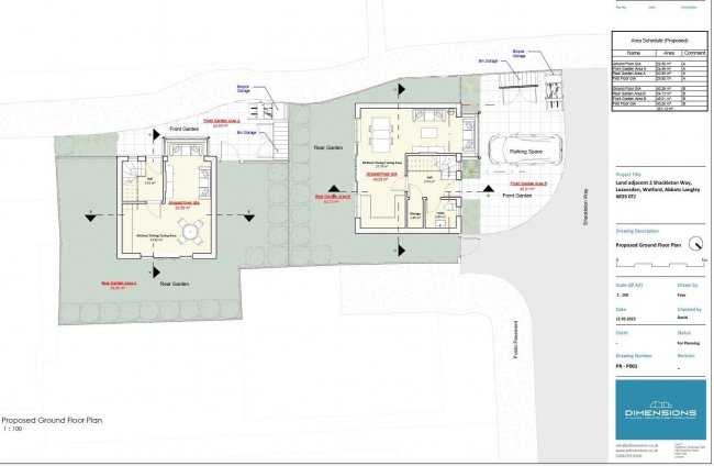 Land adjacent 2 Shackleton Way, Leavesden, Abbots Langley, WD5 0TJ 8
