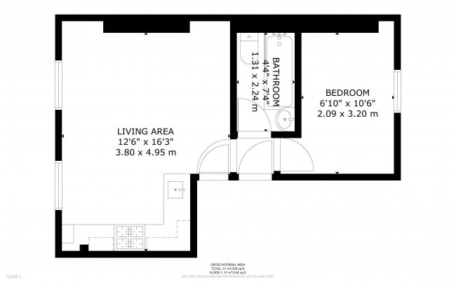 Flat B, 29 St Thomas Road, Finsbury Park, London, N4 2QH 10