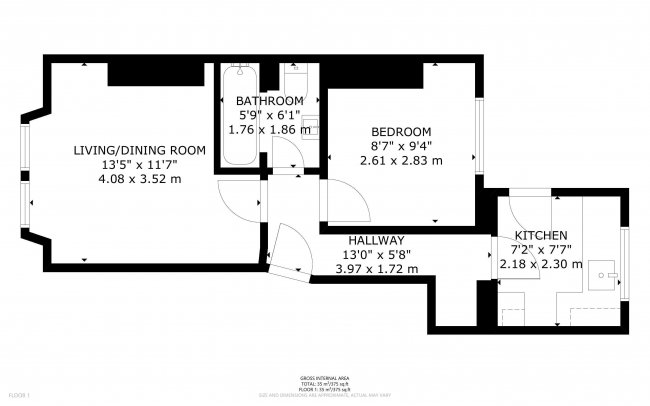 Flat A, 20 Stonenest Street, Finsbury Park, London, N4 3BA 8