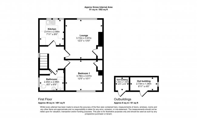 Flat A, 45 Goldings Crescent, Basildon, Essex, SS16 4RX 10