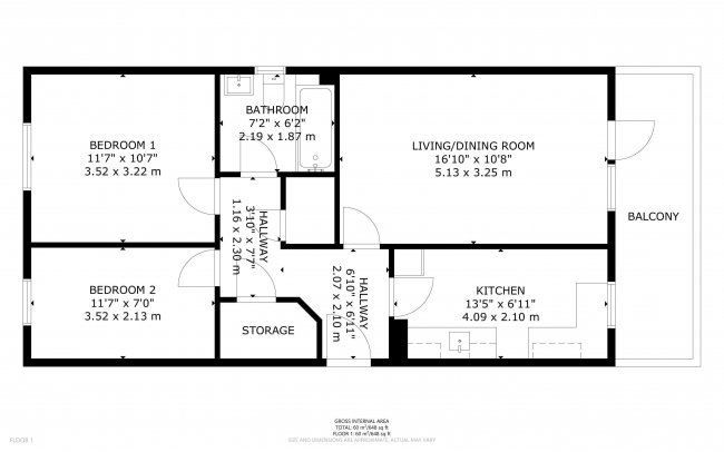 Flat 4, 79 Devonshire Road, Colliers Wood, London, SW19 2EW 2