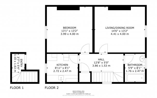 Flat C, 220 Dalston Lane, Hackney, London, E8 1LA 1