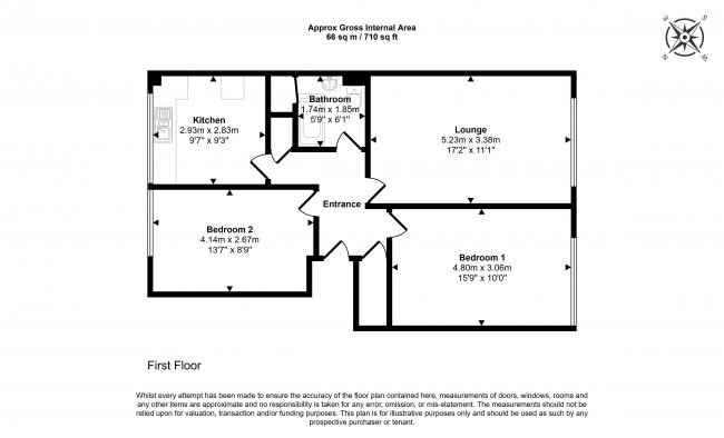 3 Burridge Court, Riverside Close, Kempston, Bedford, Bedfordshire, MK42 9DG 8