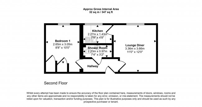 Flat 9B Oulton Hall, 79 Marine Parade East, Clacton-on-Sea, CO15 6JU 5