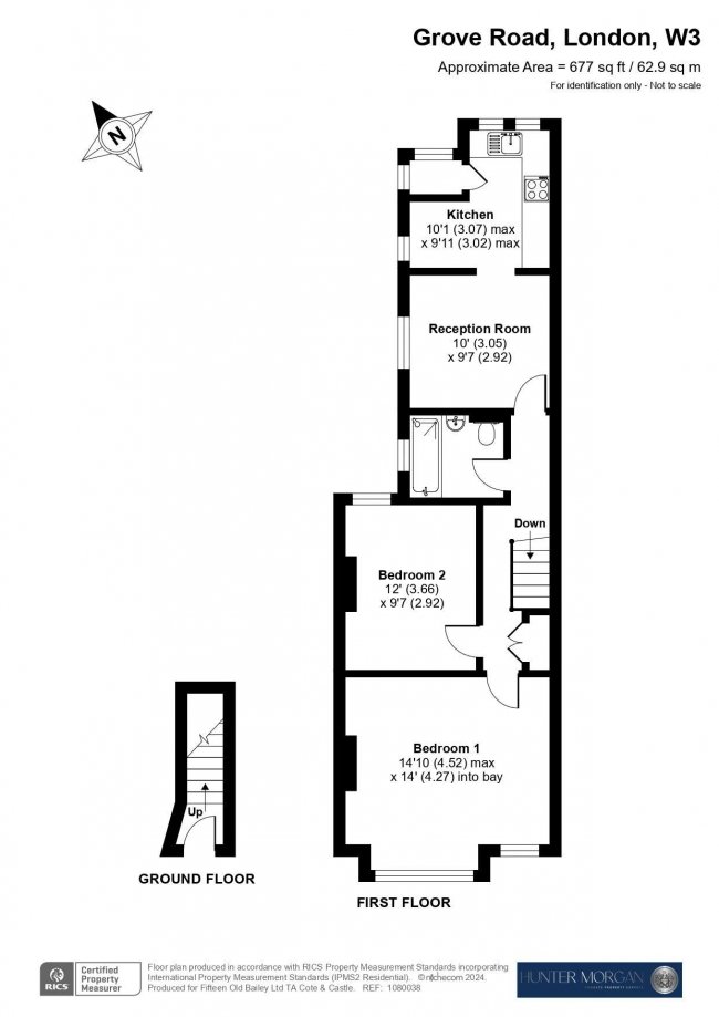 Flat 2, 20A Grove Road, Acton, London W3 6AW 10