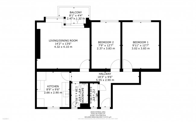 Flat 18, Denbury House, Talwin Street, London, E3 3JB 7