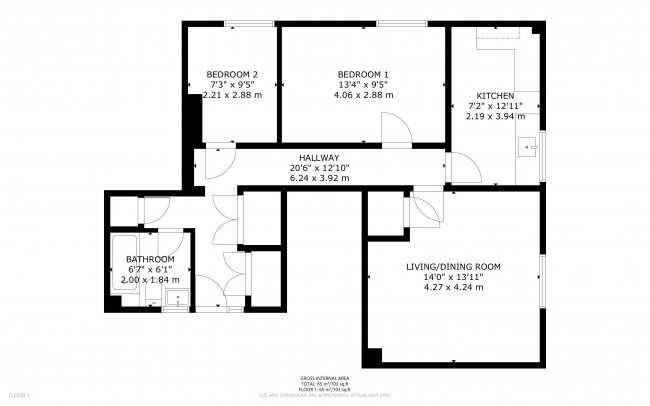 11 Baker House, Bromley High Street, London, E3 3BN 10