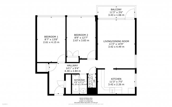 Flat 16 Essex House, Giraud Street, London, E14 6LD 6
