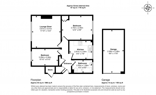 Flat 27, The Hill, Church Hill, Caterham, CR3 6SD 2