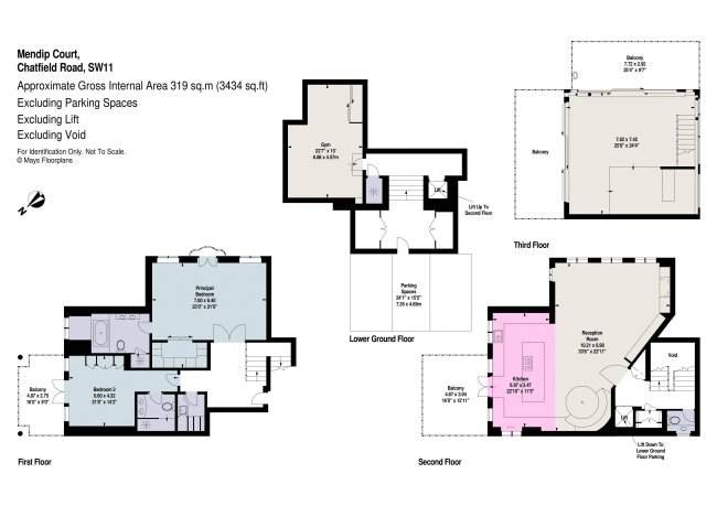 Flat 83 Mendip Court, Chatfield Road, Battersea, London, SW11 3UZ 7