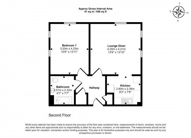 Flat 33, Elizabeth Jennings Way, Oxford, Oxfordshire, OX2 7EJ 4