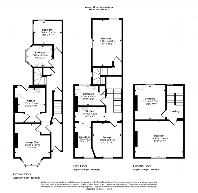 46a and 46b Bromar Road, East Dulwich London SE5 8DL 6