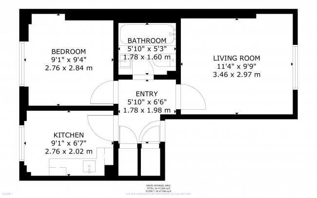 Flat 17C Bevington Road, North Kensington, London, W10 5TL 3
