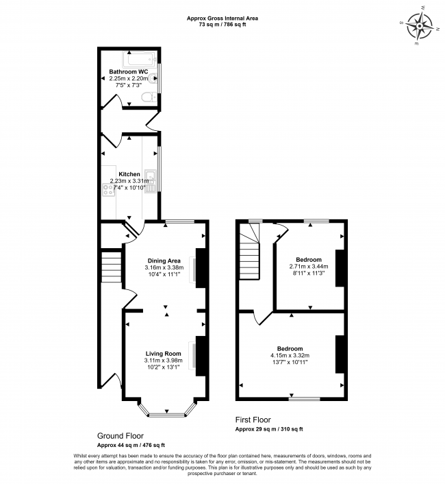 6 Ferens Villas, Rosmead Street, Hull, East Yorkshire, HU9 2TY 8