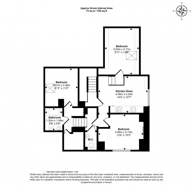 Flat 4A, 23 Burnt Ash Lane, Bromley, Kent, BR1 4DJ 1