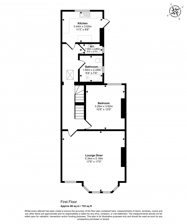 21 Garfield Road, Battersea, London SW11 5PL 2