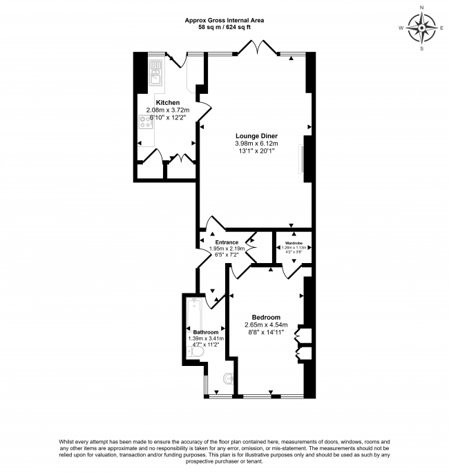 Flat 6, Lee Court, 39 - 41 Queen Anne Place, Enfield, EN1 2PS 9