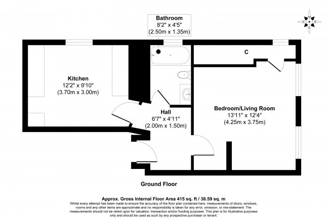 Flat 1 Springfield House, Church Lane, Box, Corsham, Wiltshire, SN13 8NW 2