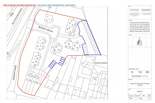34 Lock up Garages at Beasley Grove, Birmingham B43 7HG 4