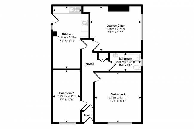 47 Wendover Court, Western Avenue, London W3 0TG 3