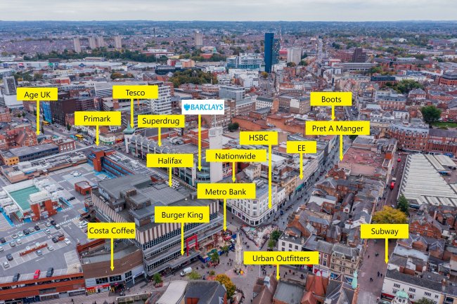 Barclays Bank, 1-3 Haymarket Towers, Leicester, LE1 1WA 9