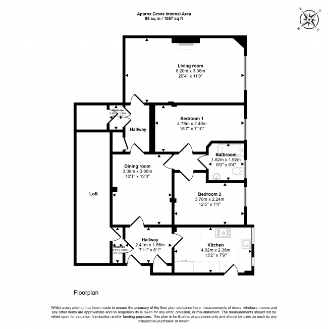 Flat 45, Clifton Court, Northwick Terrace, London, NW8 8HT 3