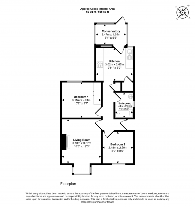 281 Gosport Rd, Fareham PO16 0QF 2