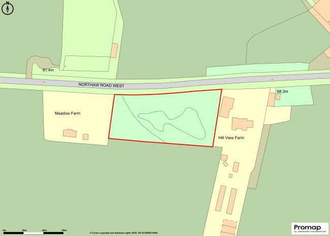 Land on the south side of Northaw Road West, Potters Bar, Hertfordshire, EN6 4QY 4