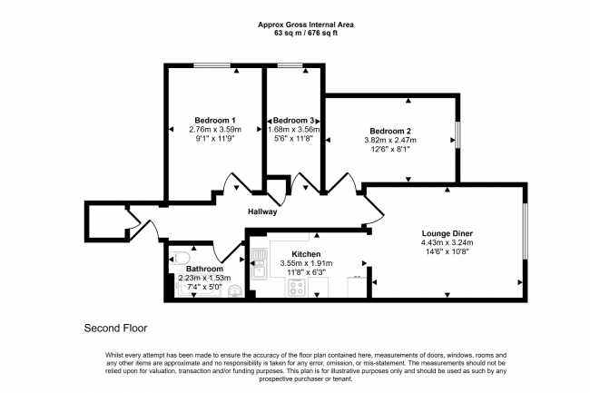 Flat 13 Presentation House, 240 Wick Road, Hackney, London, E9 5DR 6