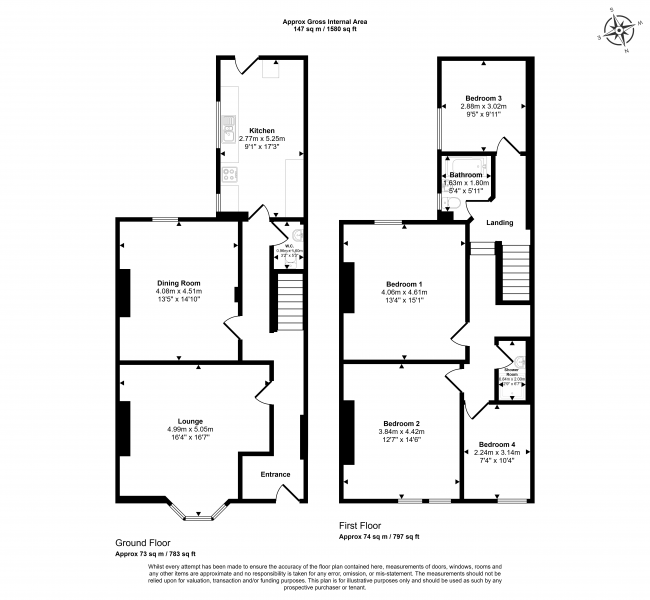 2 Poplar Crescent, Bensham, Gateshead, Tyne & Wear, NE8 1QD 4