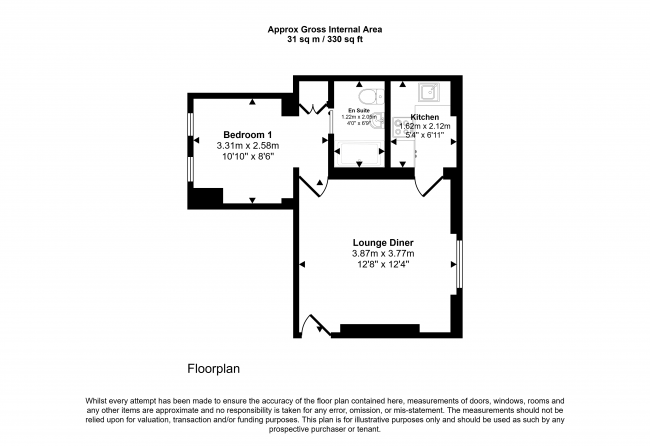 Flat 6, Chagford House, Chagford Street, London, NW1 6EG 3