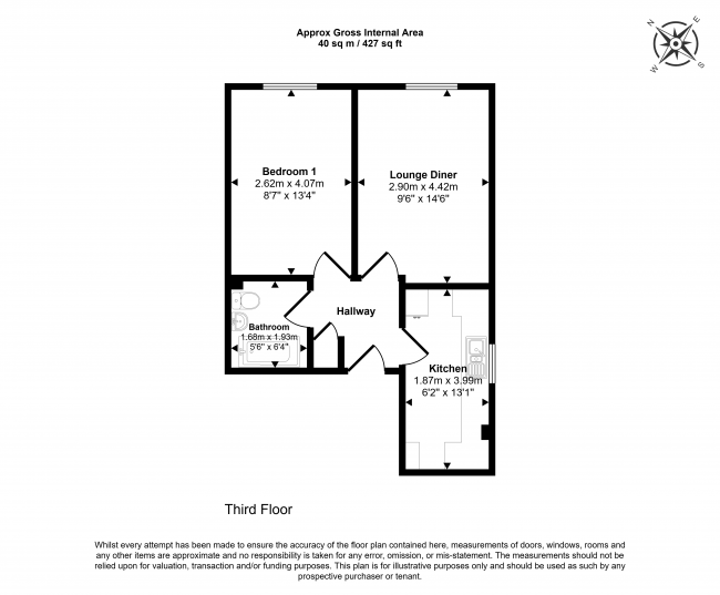 15 Delta Court, Alpha Terrace, Nottingham, Nottinghamshire, NG1 4ER 7