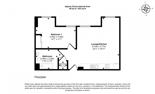 Flat 33, William Shipley House, Knightrider Court, Knightrider Street, Maidstone ME15 6XD 6