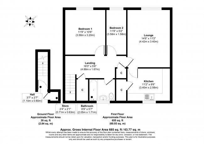 4 Miniott Walk, Hemlington, Middlesbrough, Cleveland, TS8 9NA 2