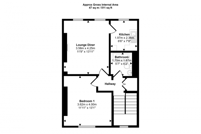 46E Barons Court Road, Barons Court, London W14 9DU 8