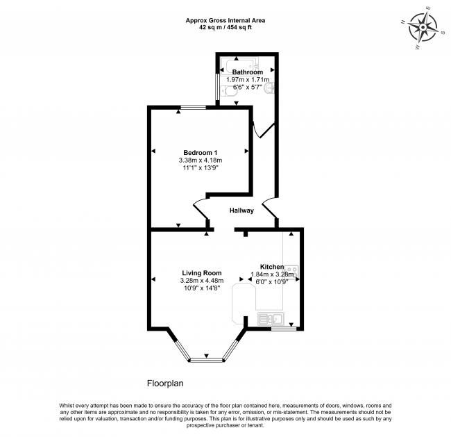 6a Hereward House, Gordon Road, Cliftonville CT9 2DN 6
