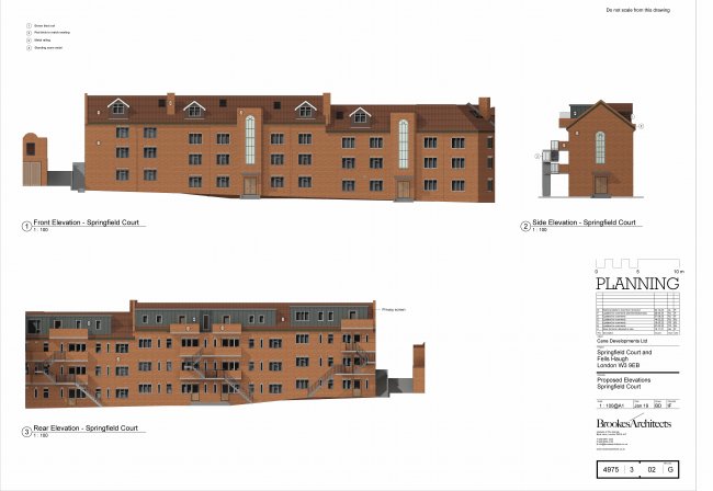 1 to 15 Springfield Court, Lynton Road and 1 to 6 Fells Haugh, Horn Lane, Acton, London, W3 9EA 6