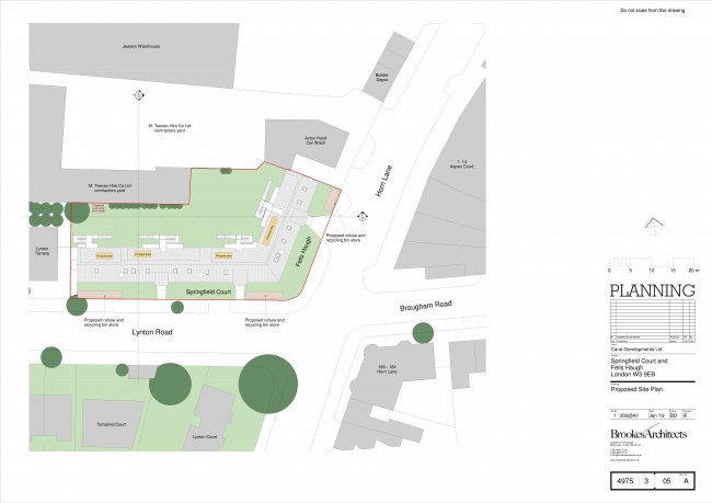 1 to 15 Springfield Court, Lynton Road and 1 to 6 Fells Haugh, Horn Lane, Acton, London, W3 9EA 6