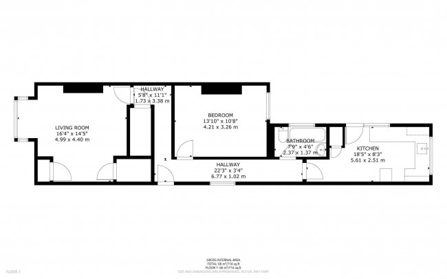Flat A, 73 Green Lane, Hanwell, London, W7 2PA 1