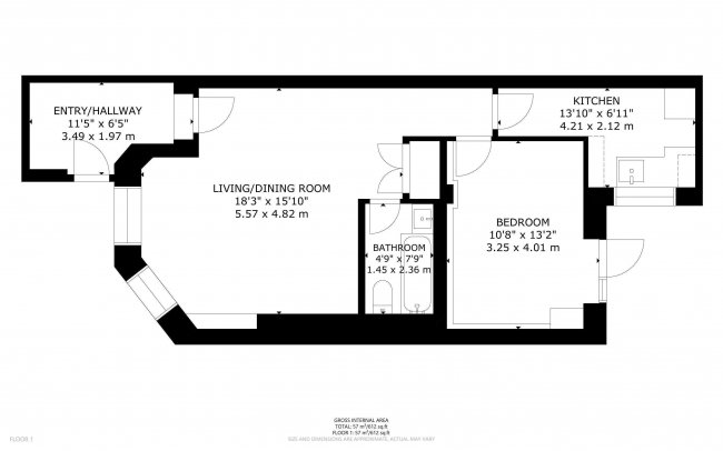 Flat A, 16 Hedgegate, Powis Terrace, Notting Hill, London, W11 1JD 2