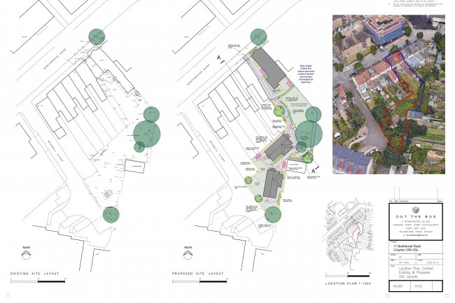 Land rear of 11 Northbrook Road, Croydon, Surrey, CR0 2QL 2