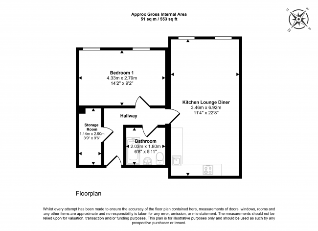 Flat 6, 68 Boston Road, Hanwell, London, W7 2ET 4