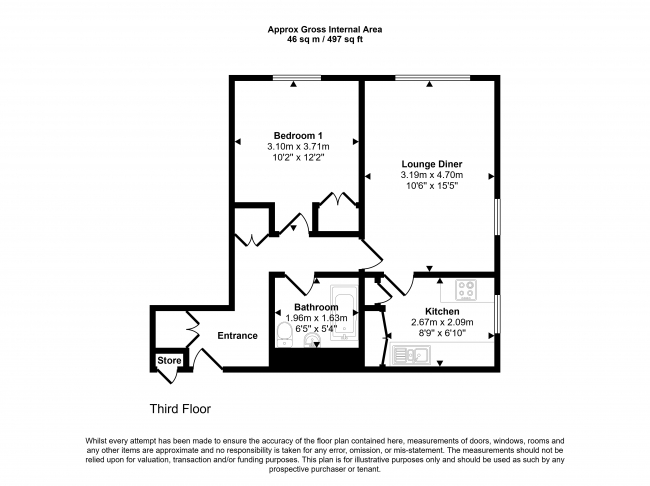 Flat 23 Keats House, Porchester Mead, Beckenham, BR3 1TD 10