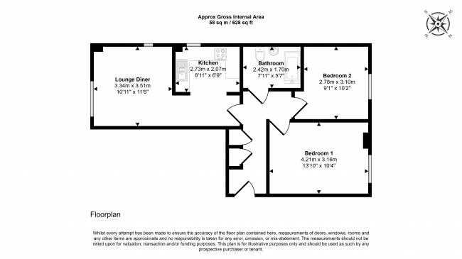 Flat 44, Frost Court, Salk Close, Colindale, London NW9 5XH 8