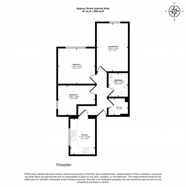 58 Mandela Close, Willesden, London, NW10 8BG 1