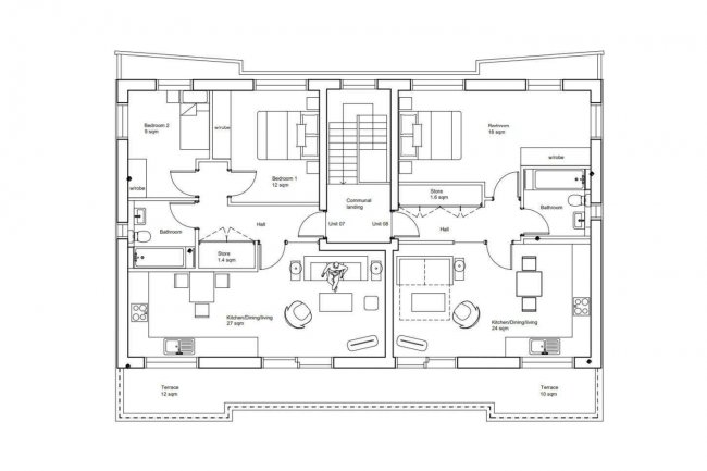 1-6 Whitehall Lodge, Bentley Way, Woodford Green IG8 0SF 10