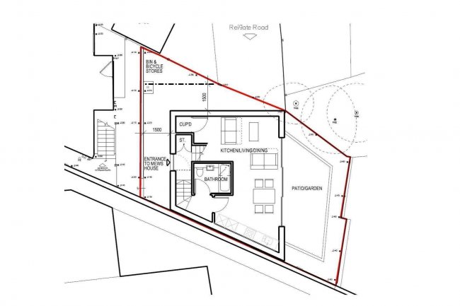 Site to the Rear of Corner House Parade, Epsom Road, Ewell KT17 1NX 9